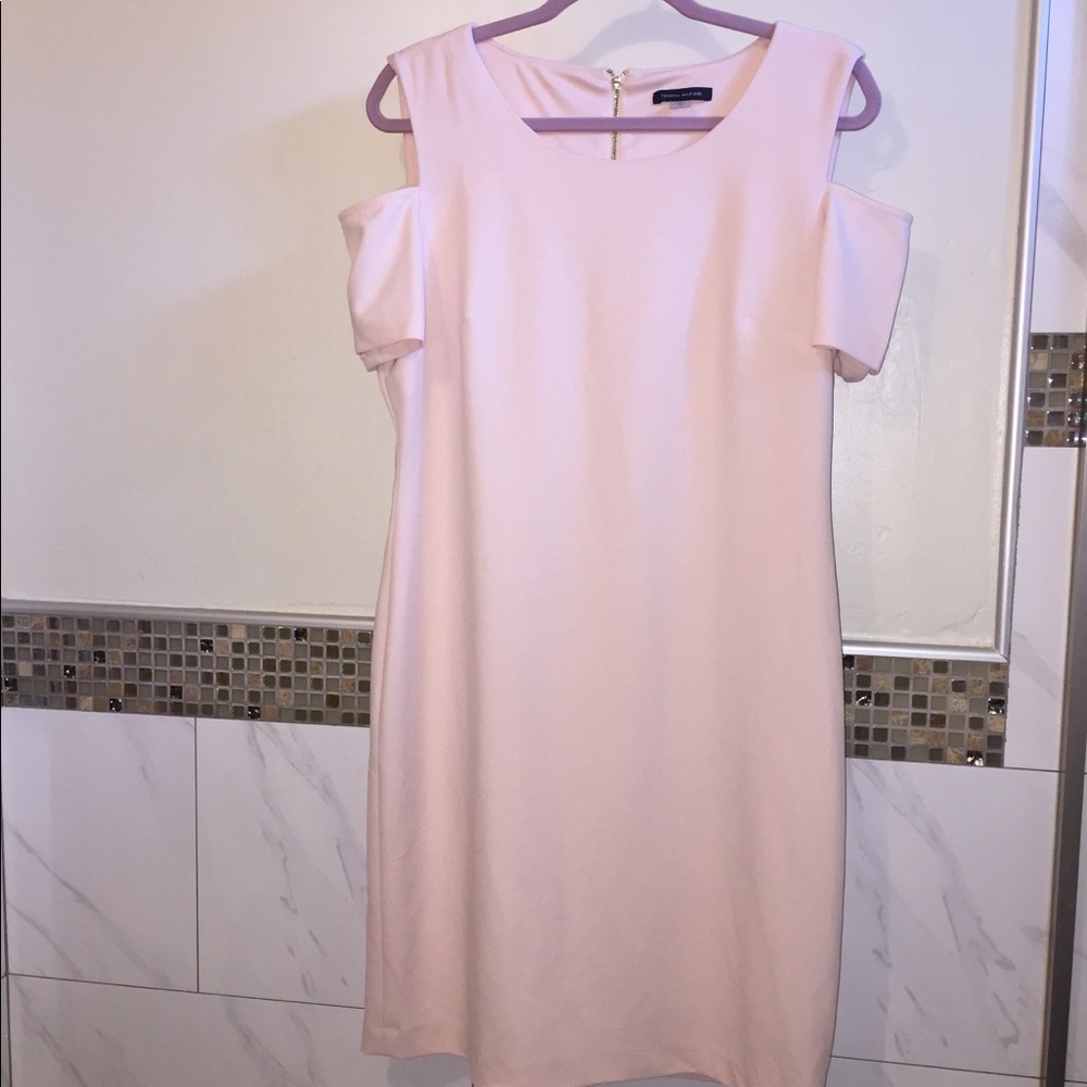 Tommy Hilfiger light pink dress